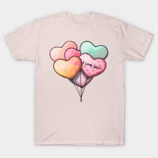 I love you balloon T-Shirt